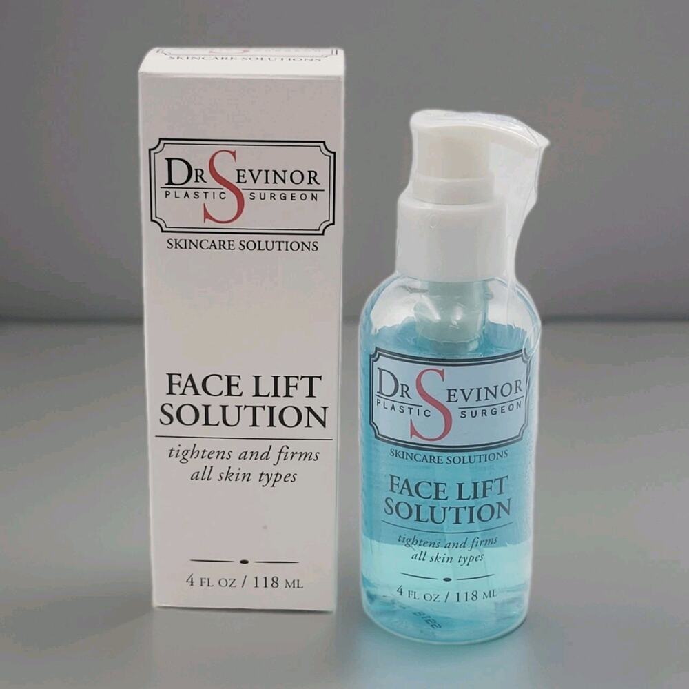 Dr. Sevinor Skincare Solutions Face Lift Solution - New/Sealed 4 oz. Bottle - o5